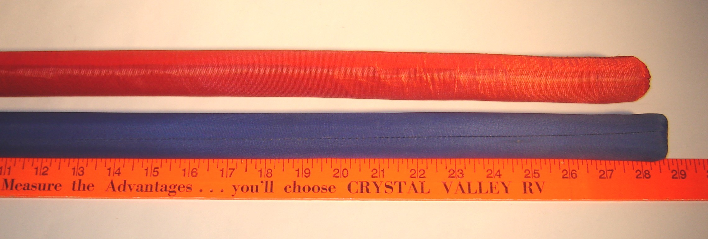 Red or Blue Padded Sparing Sticks